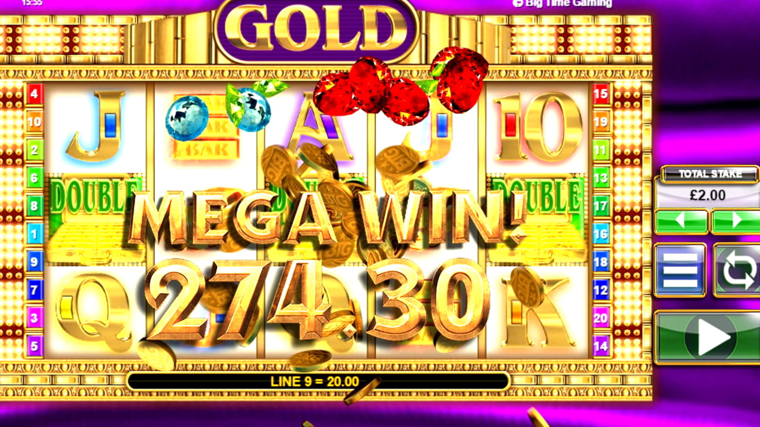 €1325 No deposit bonus code at Euro Palace Casino