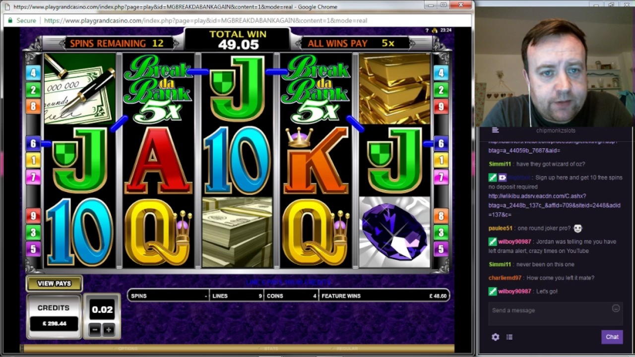 EURO 625 No deposit bonus code at Karamba Casino