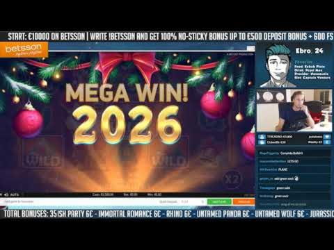 290 Free spins at Betway Casino