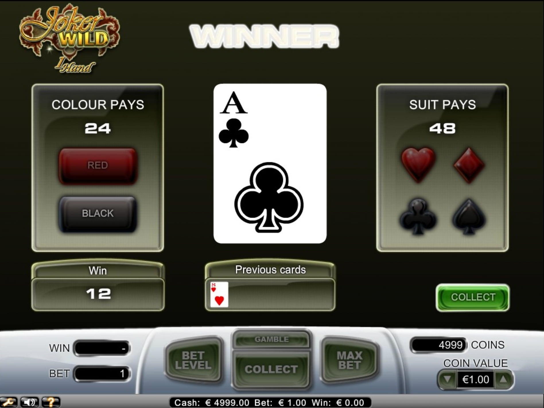 EUR 370 Casino Tournament at Euro Palace Casino