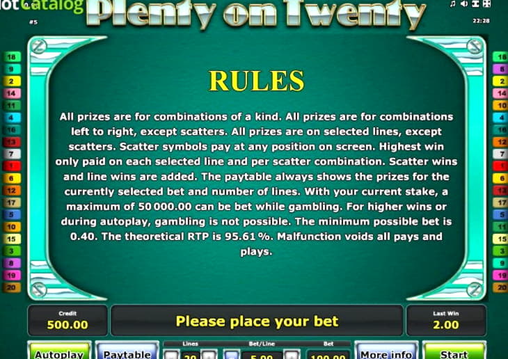 225% Match bonus casino at Bet At Home Casino