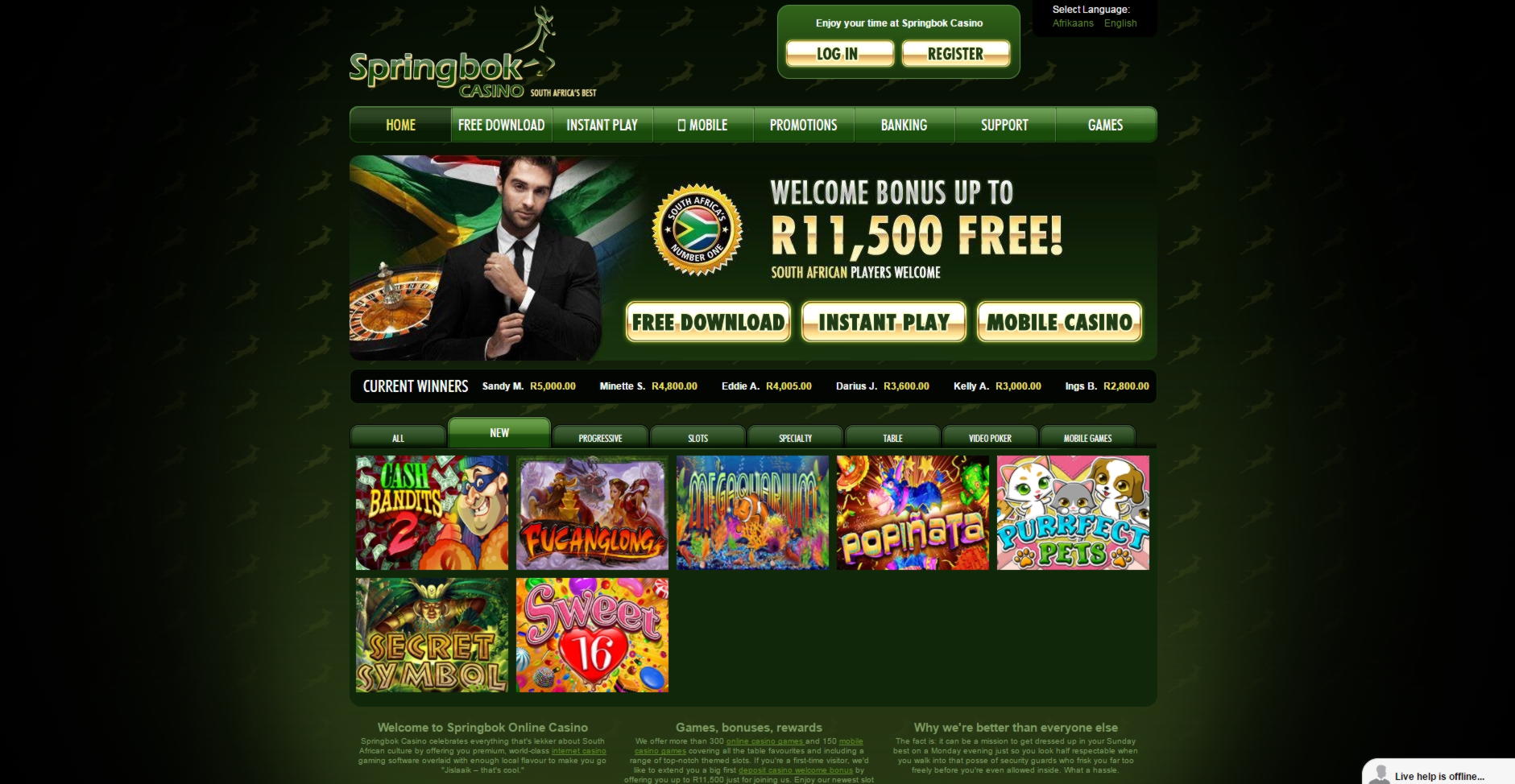 70 FREE SPINS at Bet At Home Casino