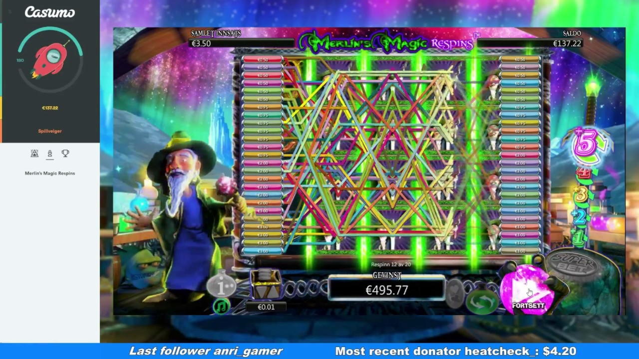 33 Trial Spins at Euro Palace Casino