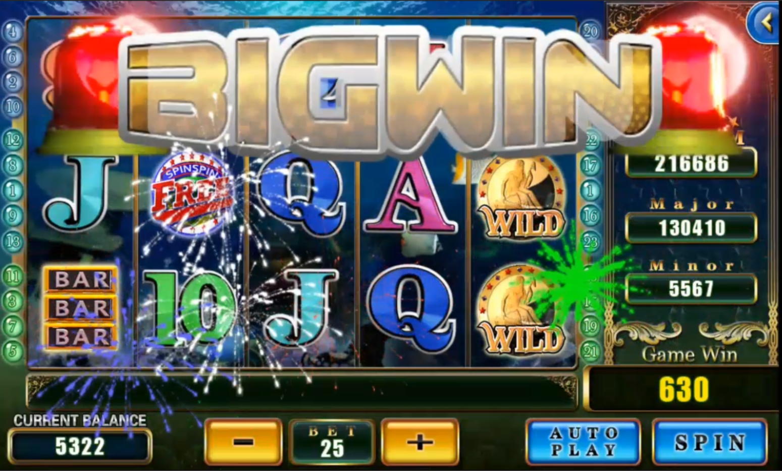 $50 Free Chip at Spin Palace Casino