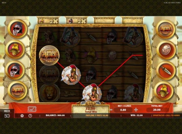 11 Free spins at bWin Casino