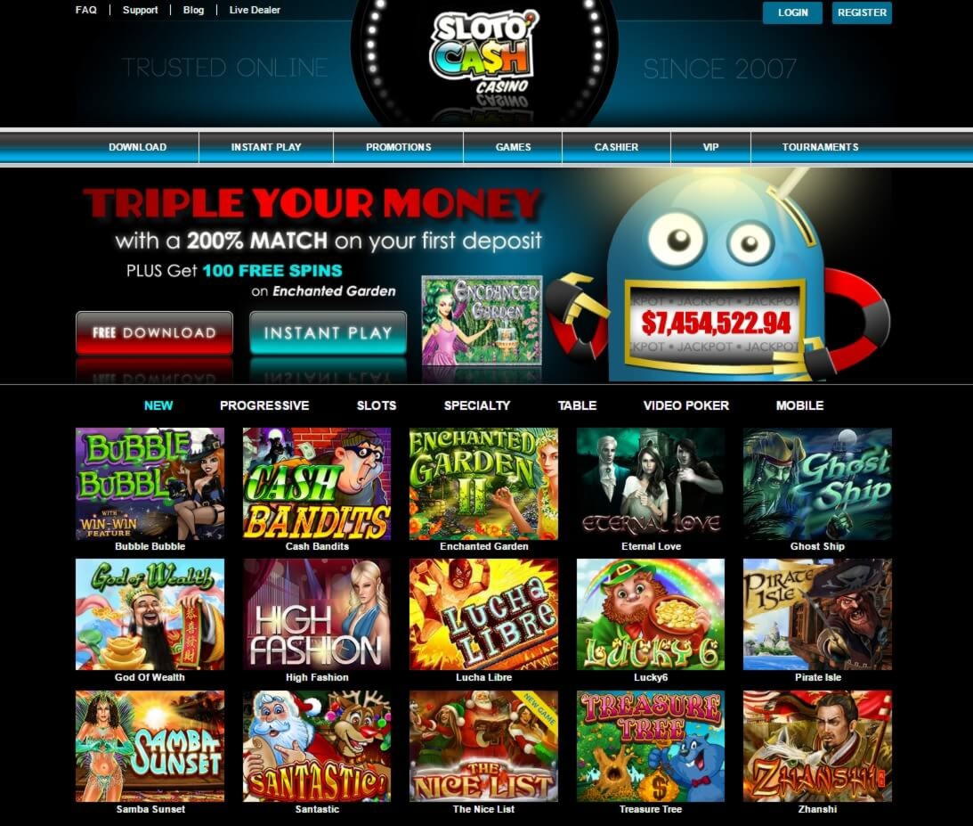 105% Casino match bonus at Casino Cruise
