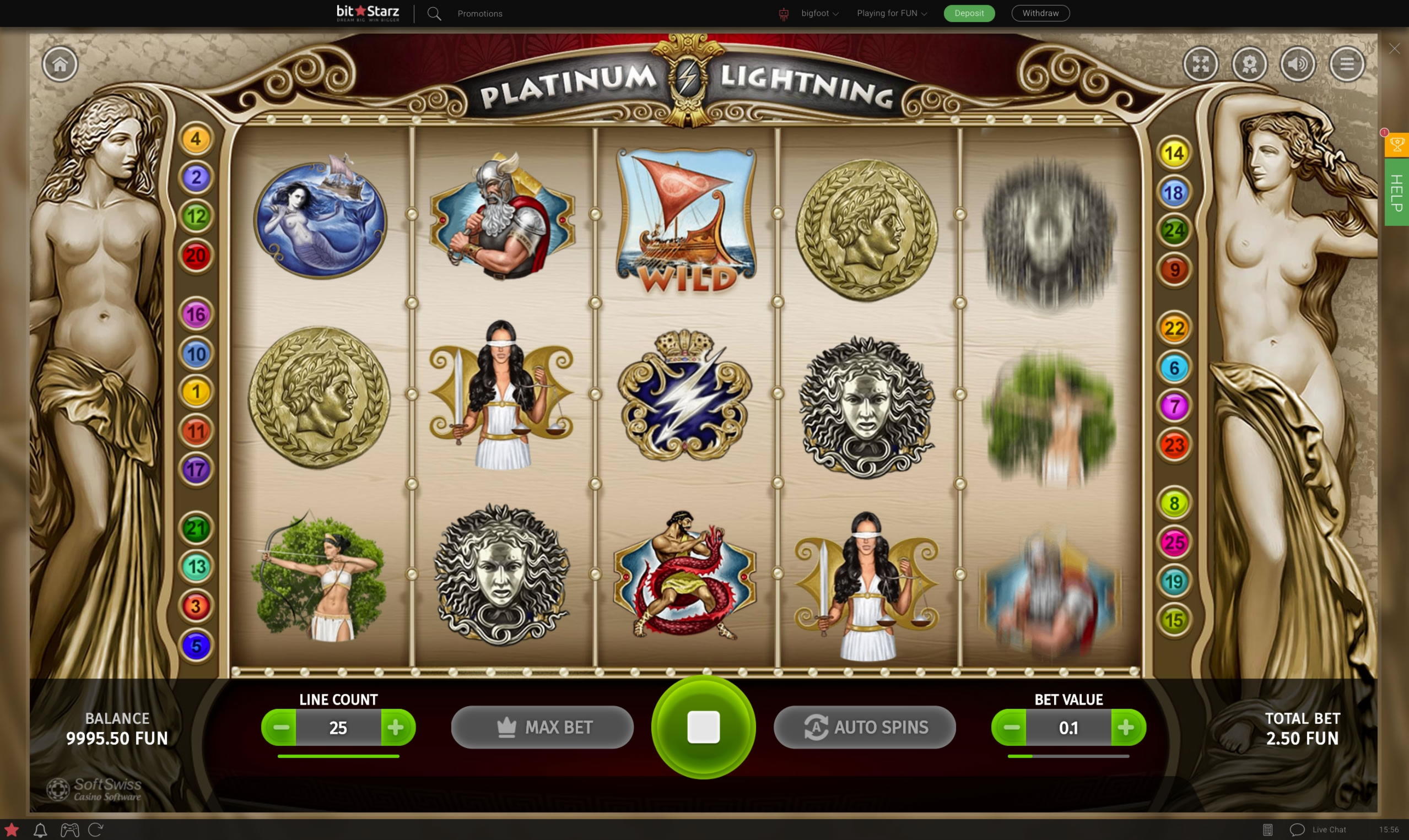 EURO 750 Casino tournaments freeroll at bWin Casino