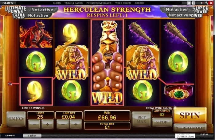 380% Match at a casino at Casino Heroes