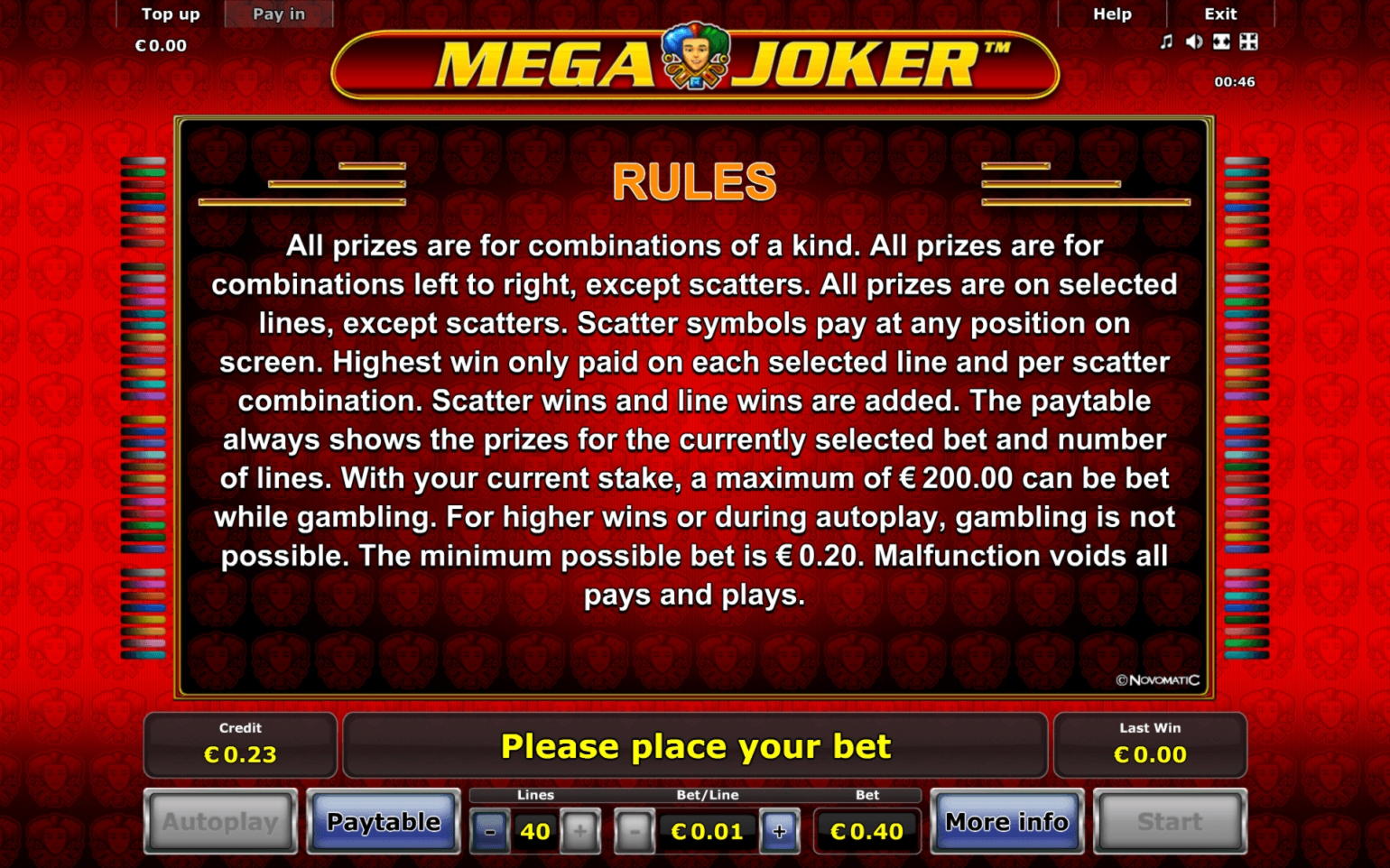 EUR 510 Casino tournaments freeroll at Karamba Casino