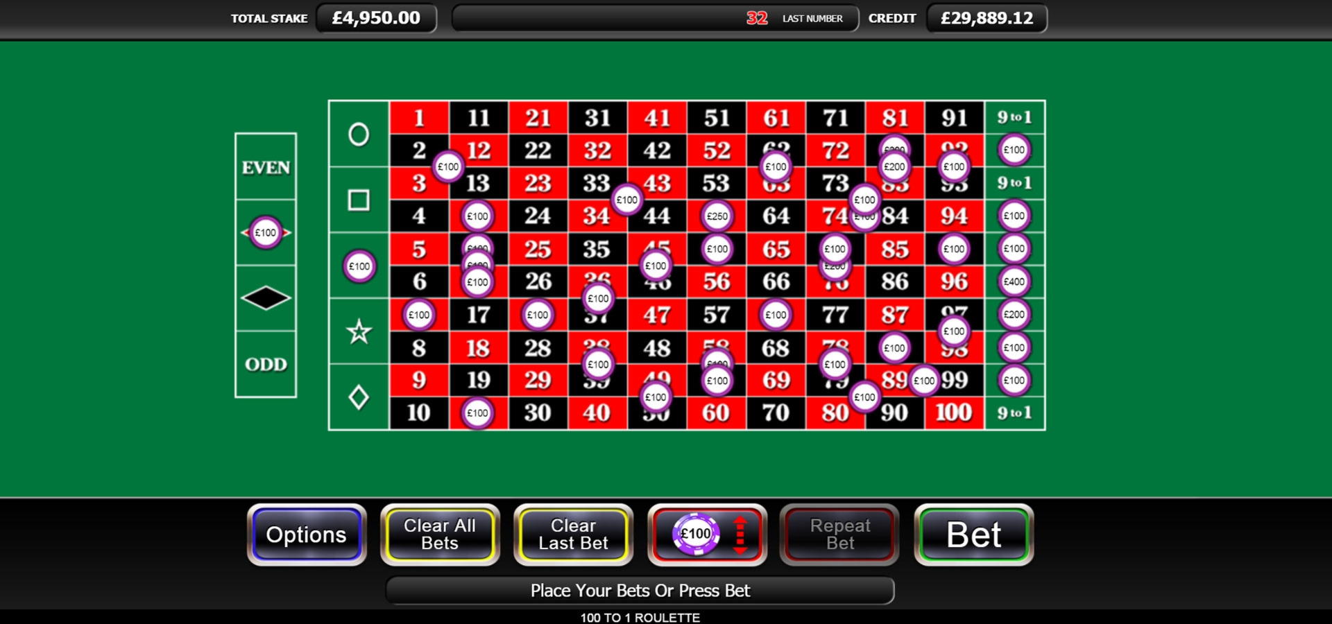€555 Free casino chip at Euro Palace Casino