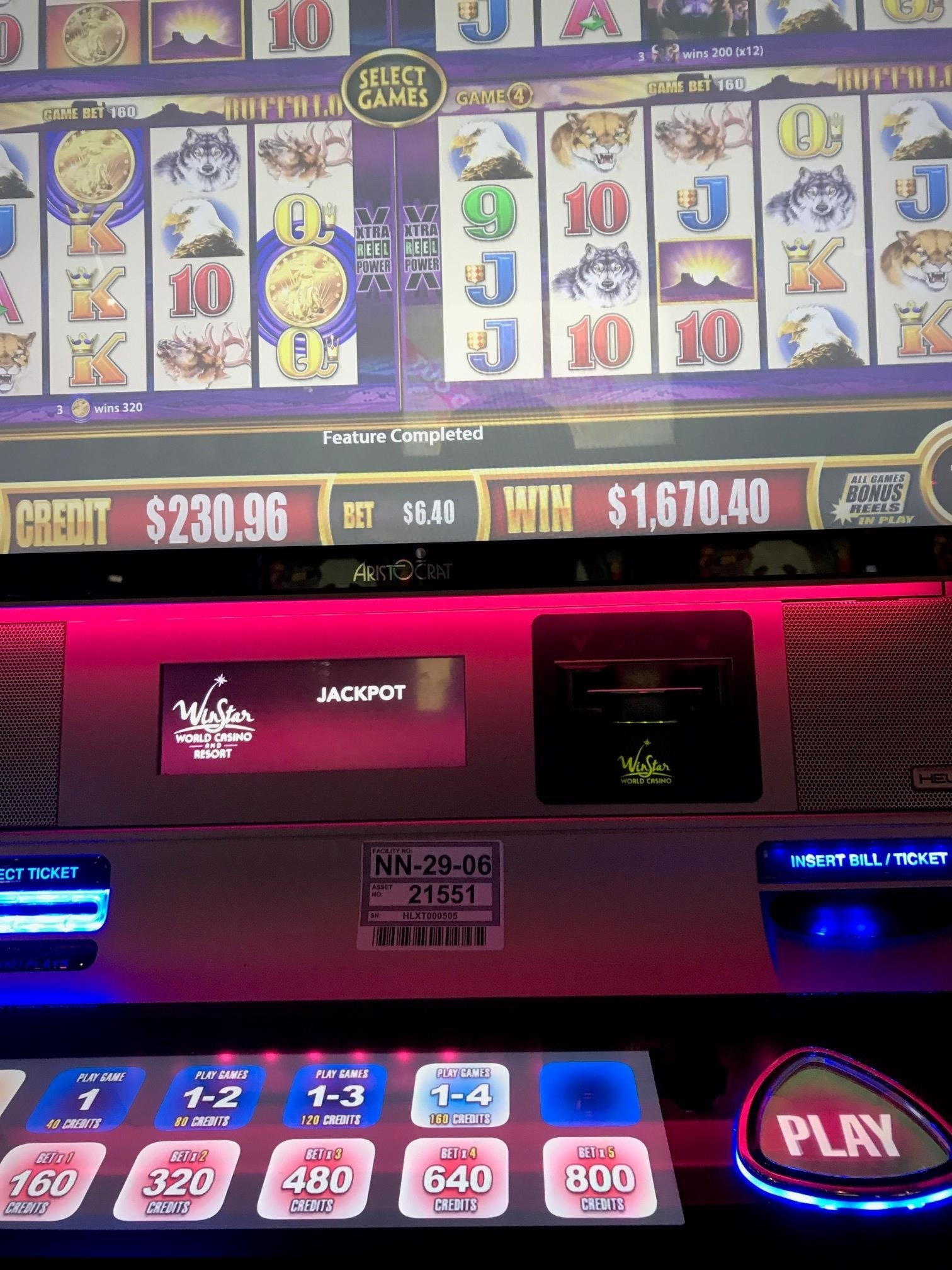 540% First deposit bonus at Magic Red Casino