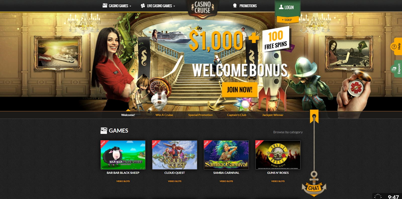 765% Casino Welcome Bonus at Royal Panda Casino
