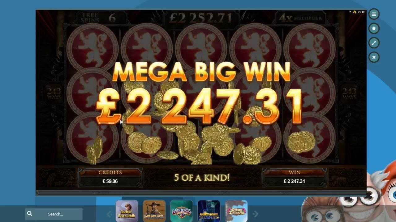 250 free casino spins at Betway Casino