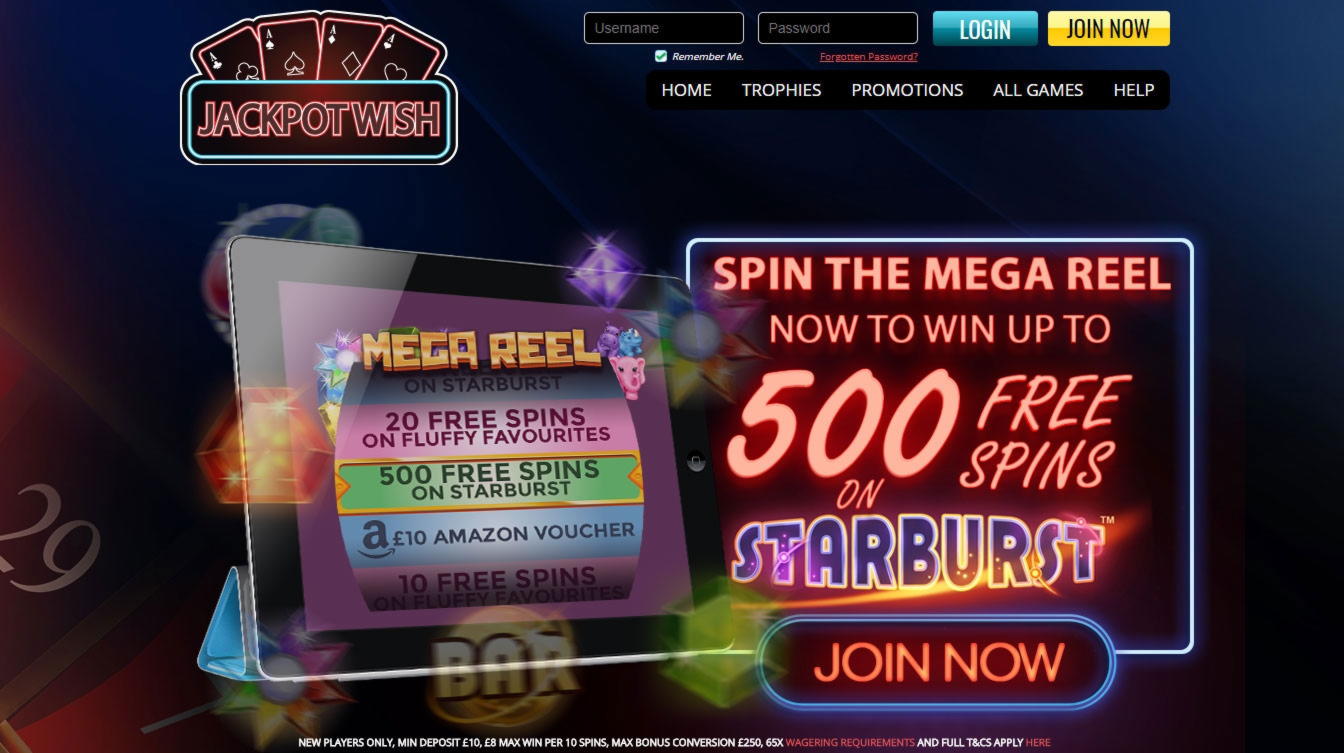 $470 Free Cash at Betway Casino