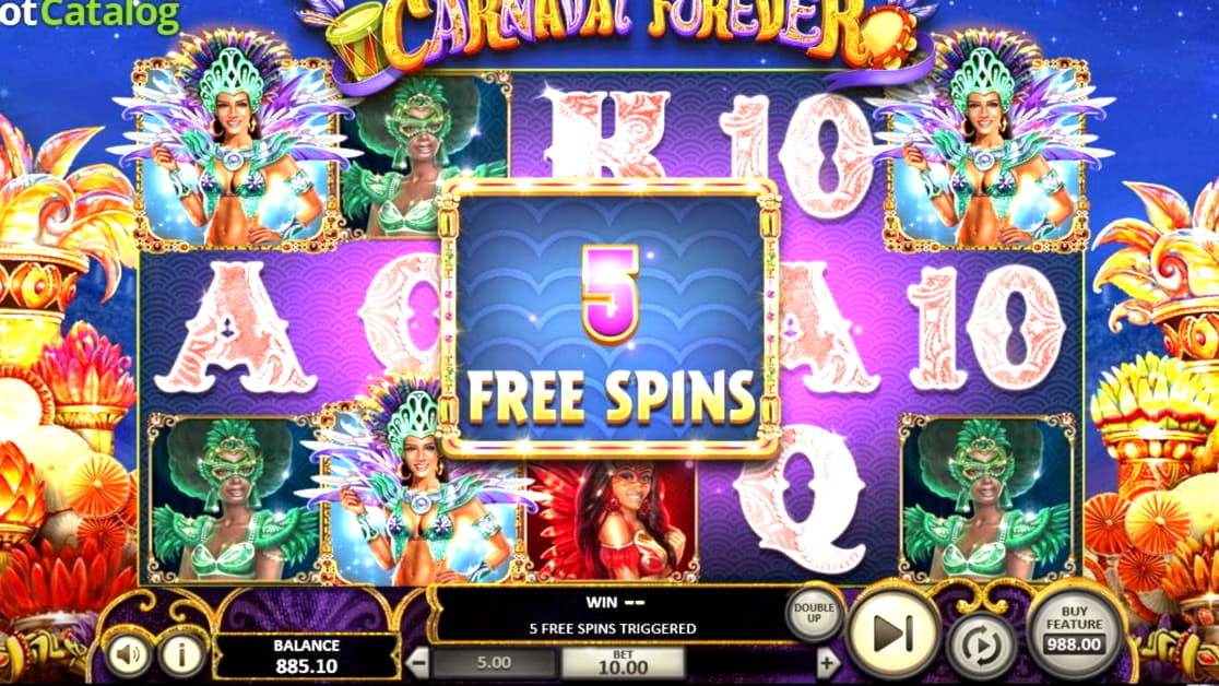 222 Free Spins no deposit at Party Casino