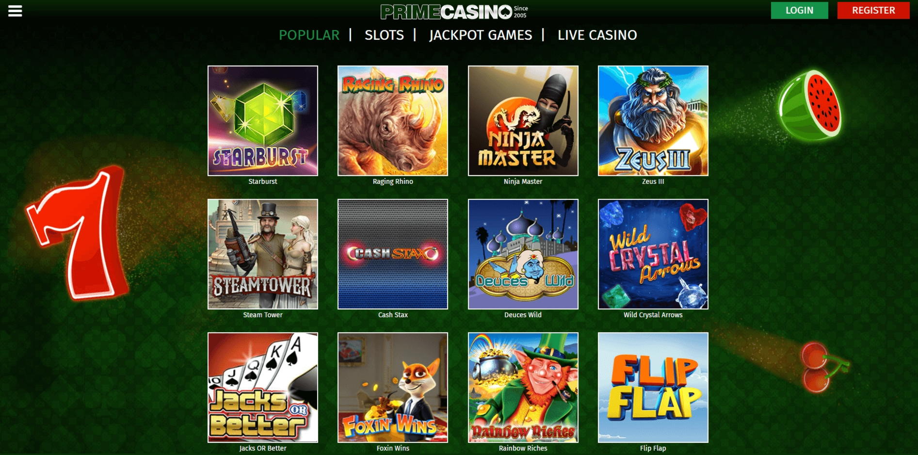 $222 Tournament at Platin Casino