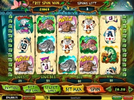Eur 960 Casino tournaments freeroll at Spin Palace Casino