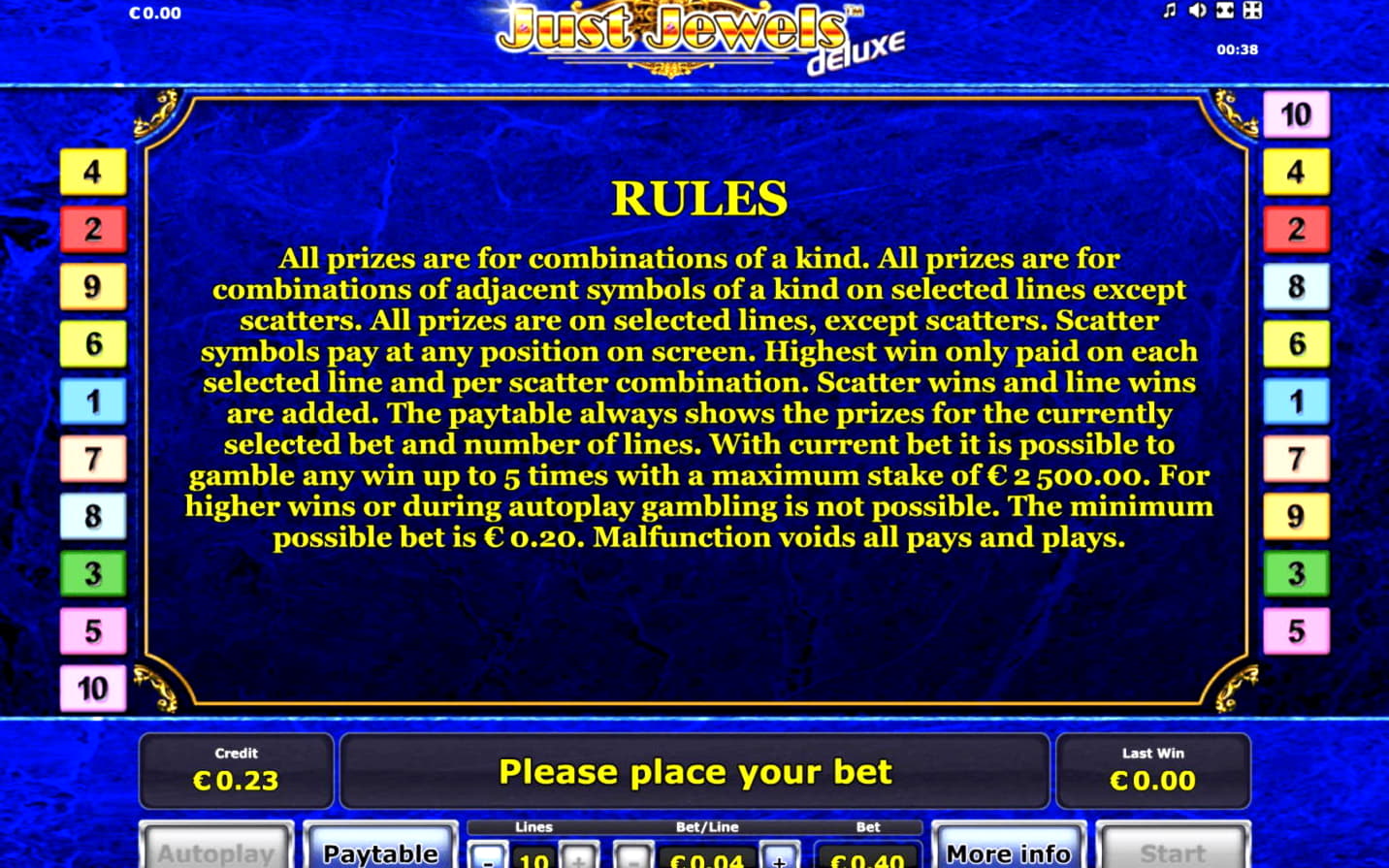 EURO 100 Free Money at Wunderino Casino