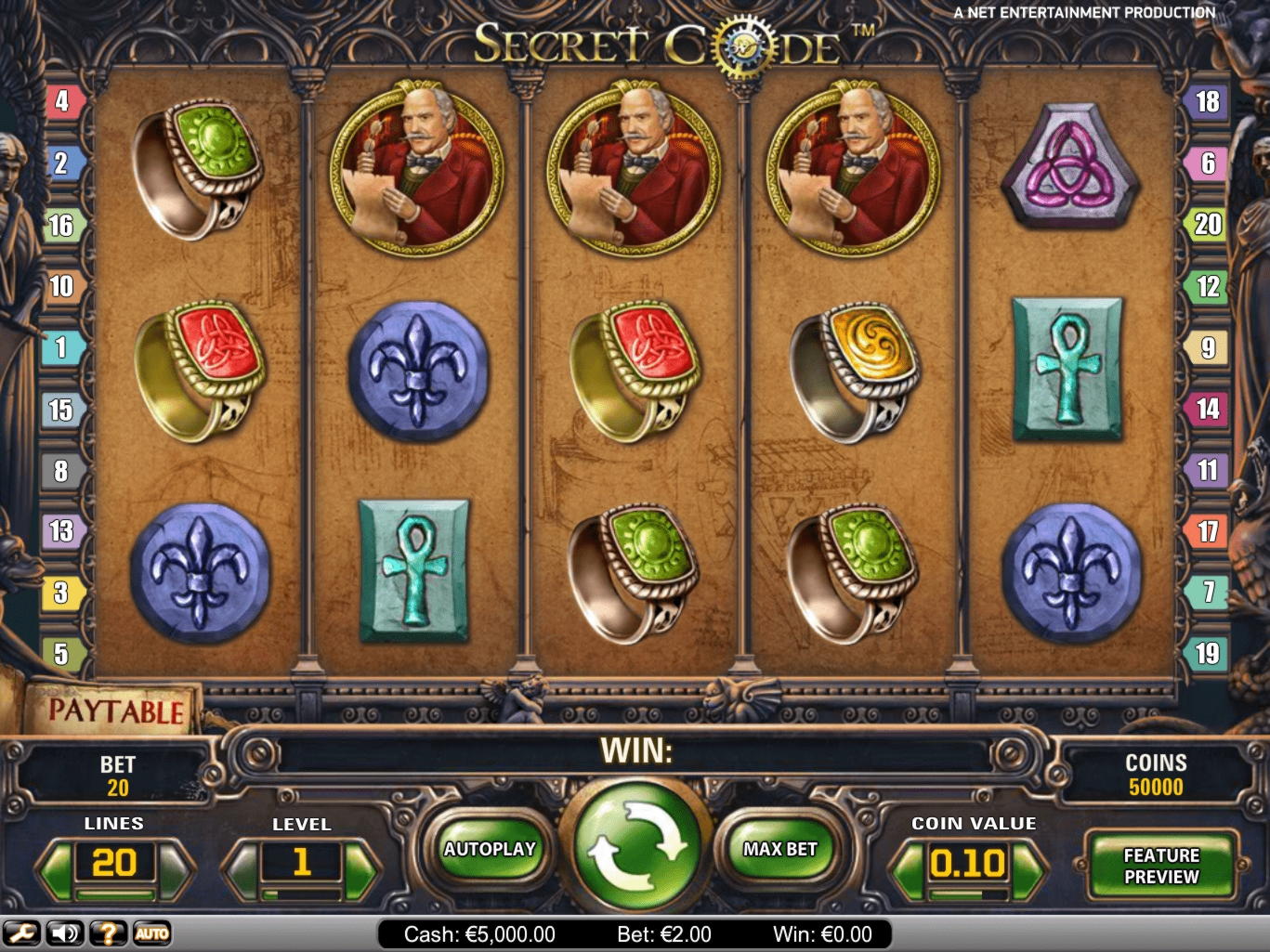 Eur 155 Free Casino Ticket at Energy Casino