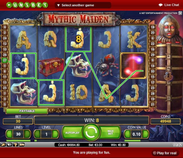 180 Loyal Free Spins! at Intertops Casino