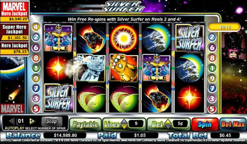 €440 Casino chip at Magic Red Casino
