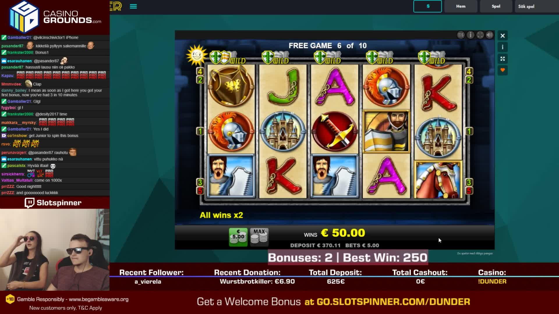 EURO 640 FREE CASINO CHIP at Jet Bull Casino