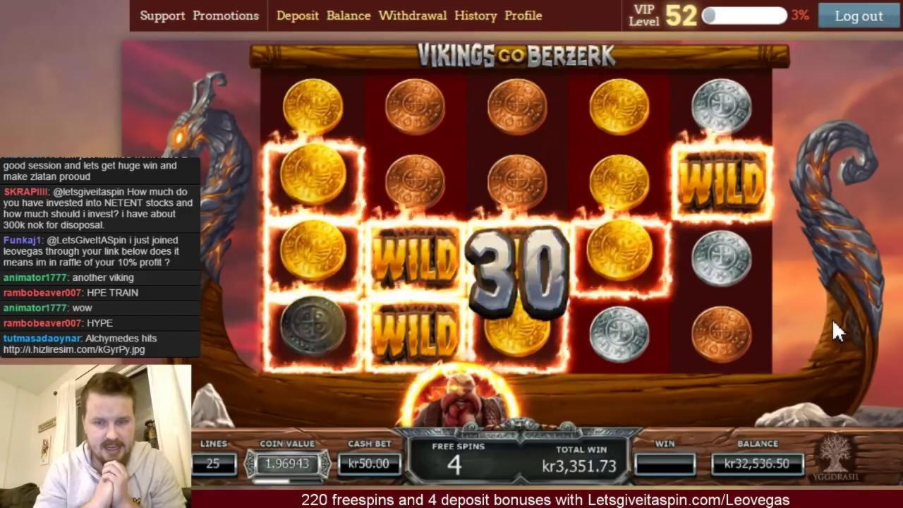 Eur 335 Free casino chip at Wunderino Casino