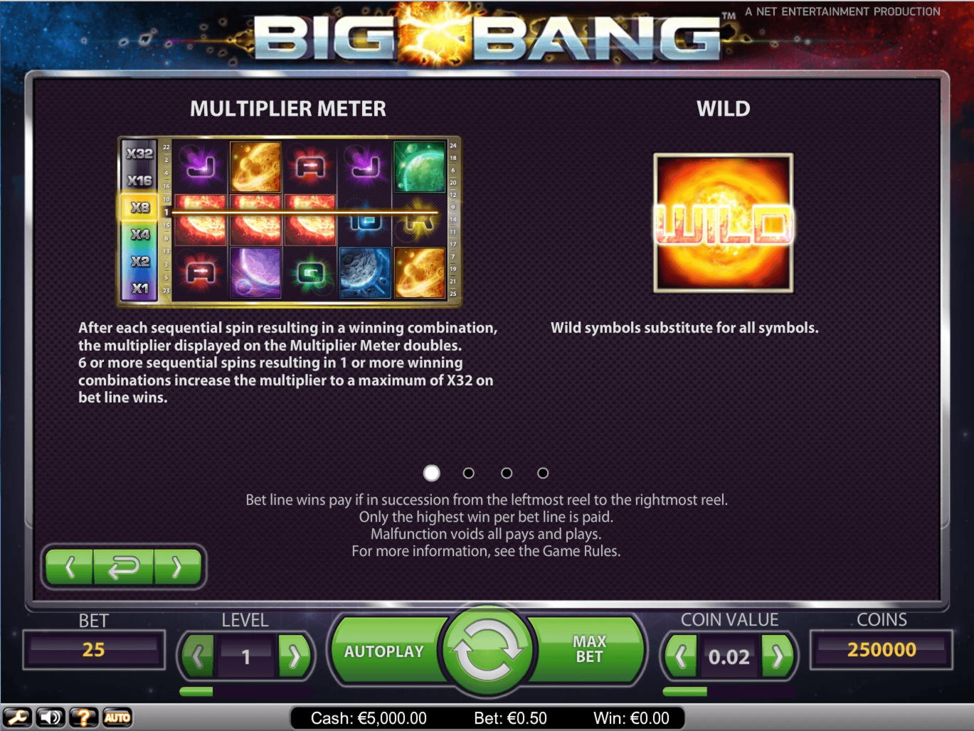 €485 Casino chip at Mrgreen Casino