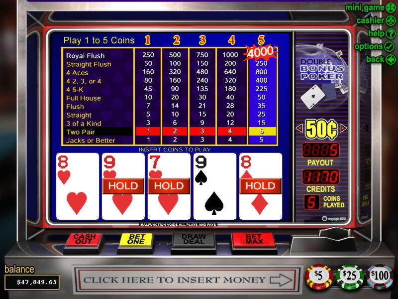 Eur 375 free chip at Spin Palace Casino