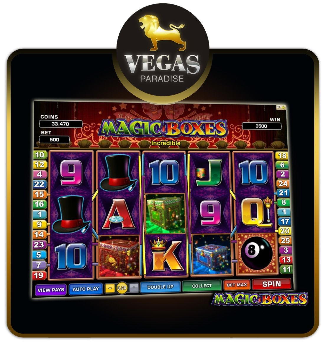 265 Free Spins no deposit casino at Spin Palace Casino