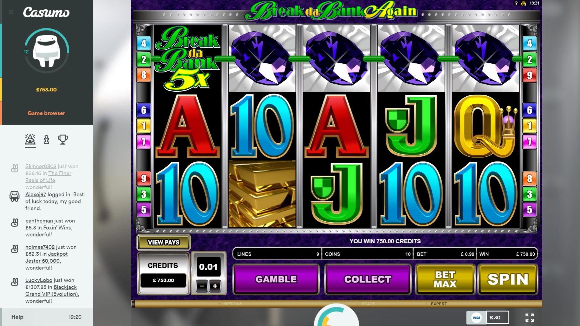 €2185 No deposit bonus casino at Wix Stars Casino