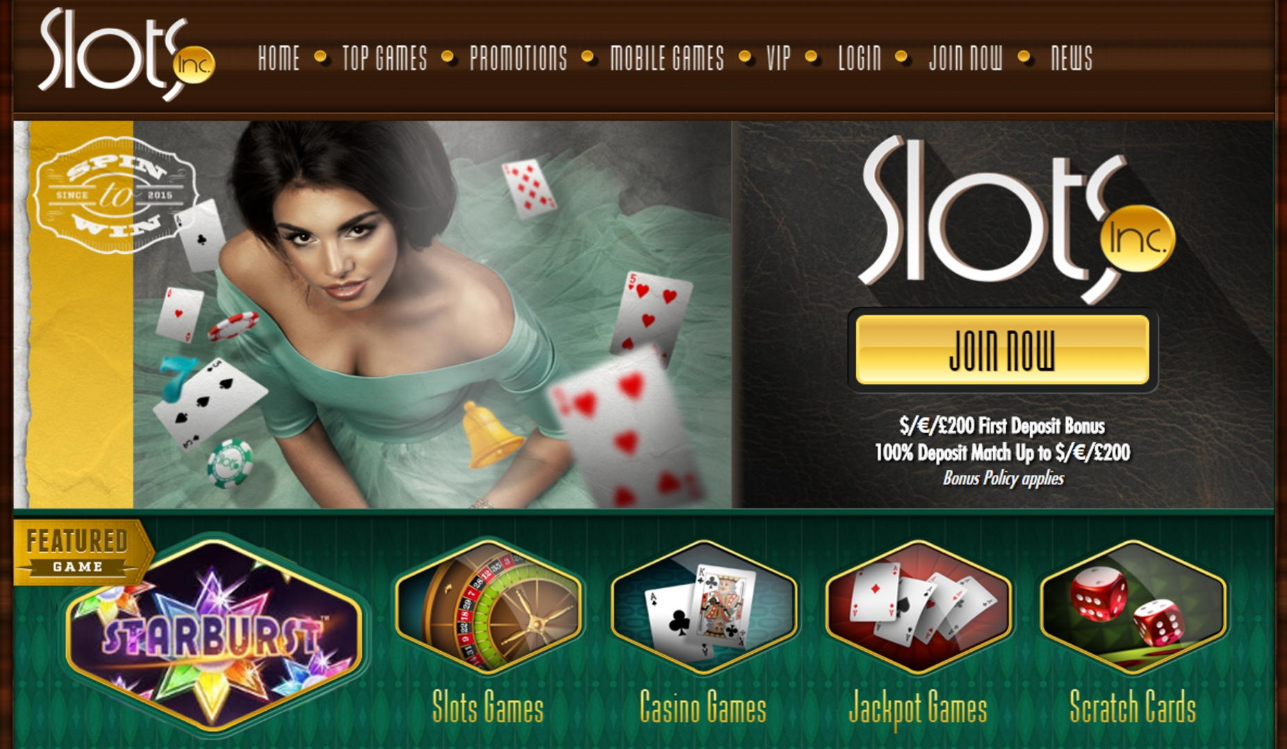 375% Casino match bonus at Cherry Casino
