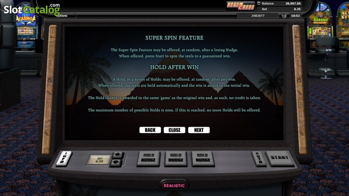 295 free spins at bWin Casino