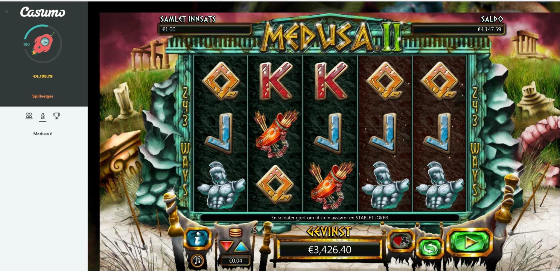 195% Match Bonus at CasiPlay Casino