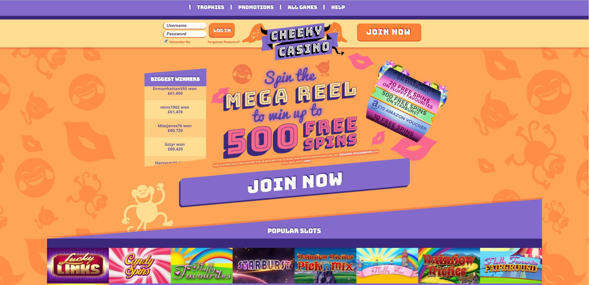 EURO 325 free casino chip at Betway Casino
