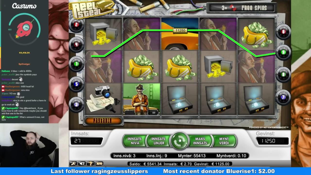 85 Free spins no deposit at bWin Casino
