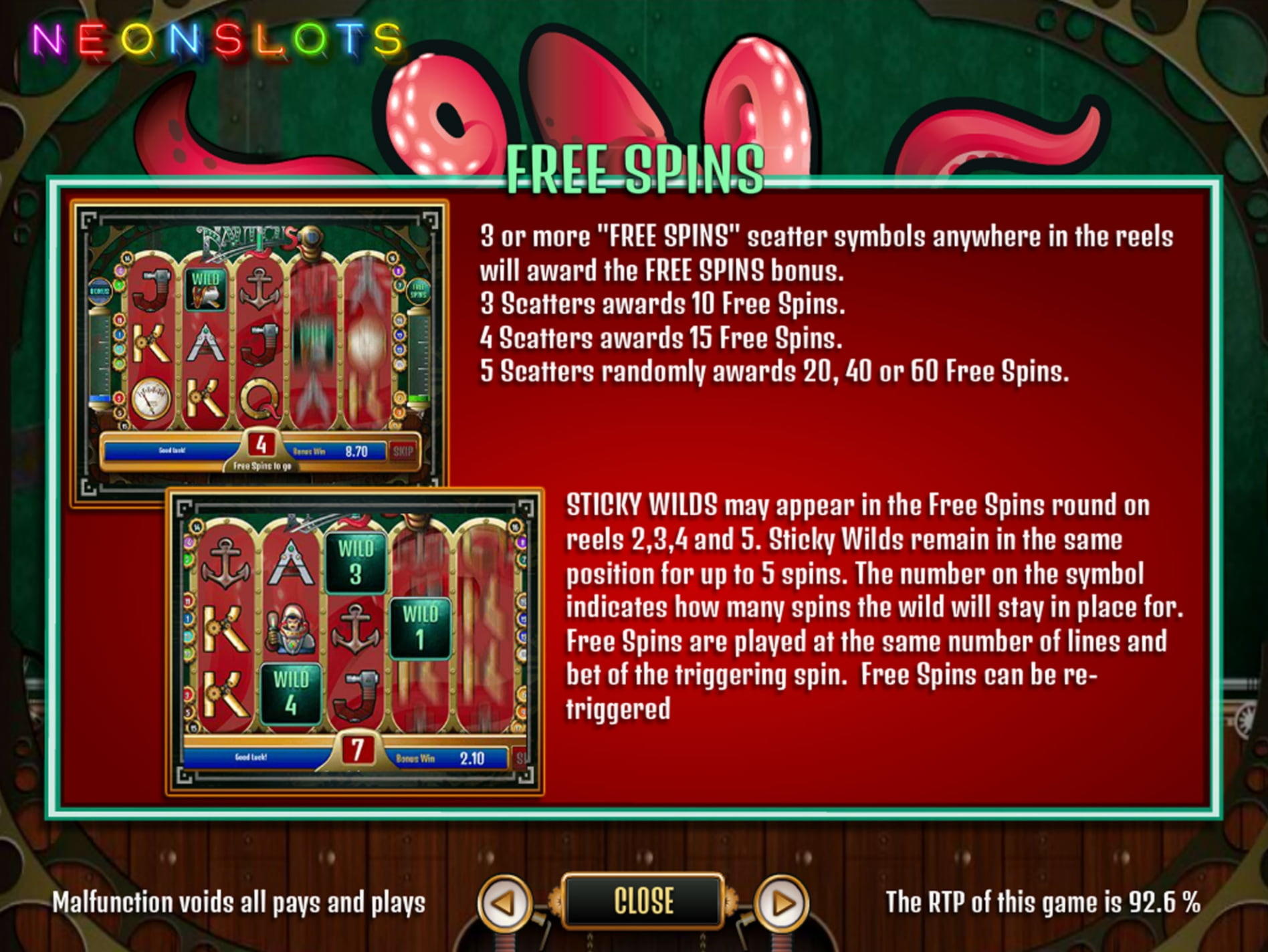 $1180 no deposit bonus casino at Betway Casino