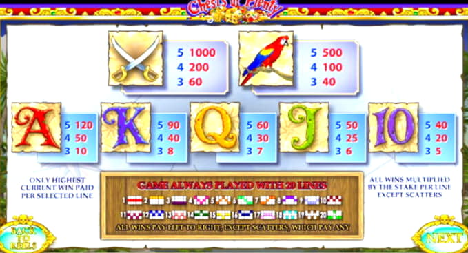 140 Free Spins no deposit casino at Betway Casino