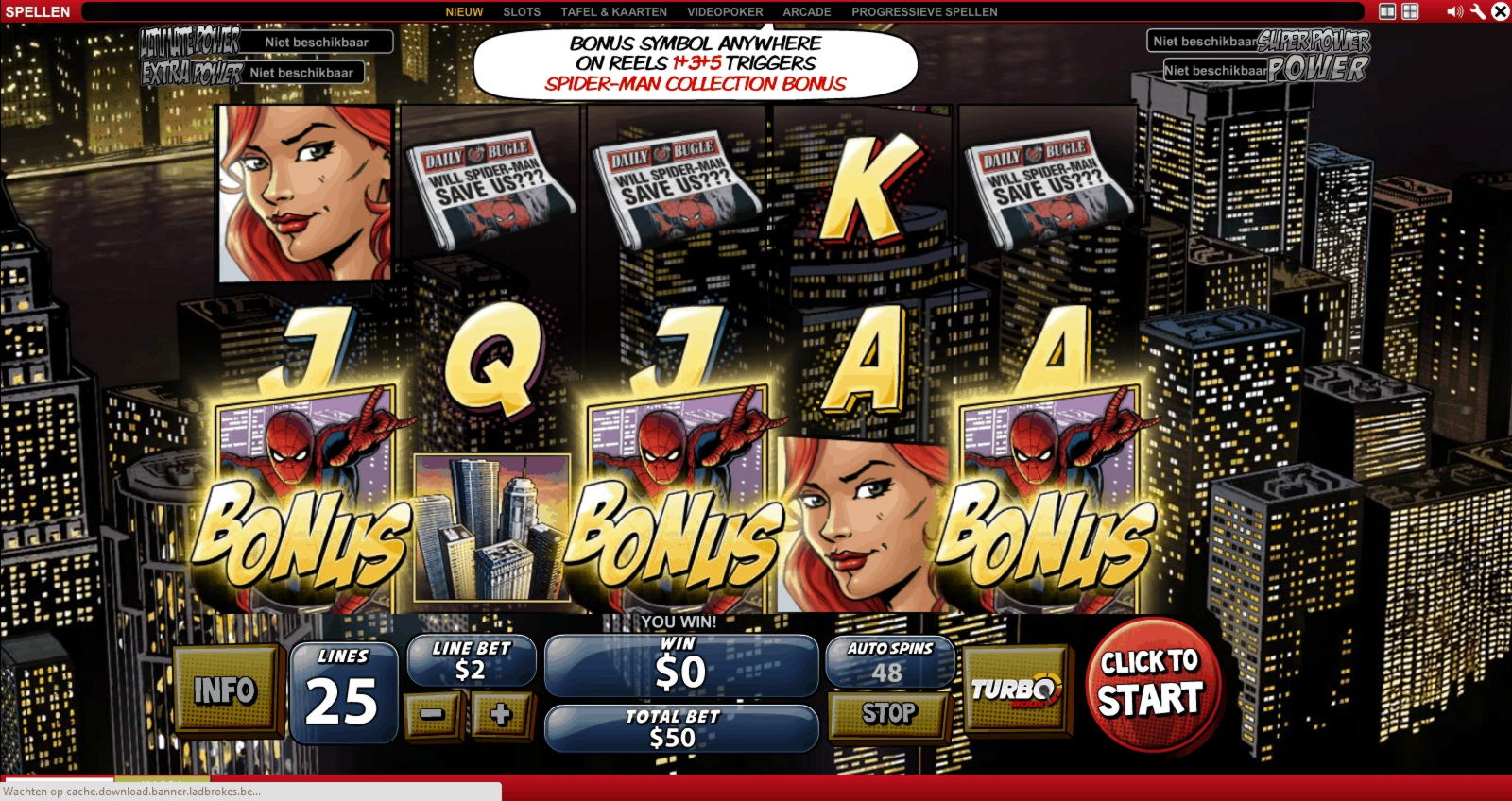 80 Trial Spins at bWin Casino