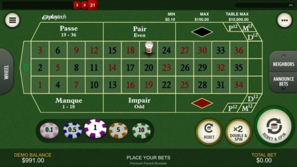 EURO 275 Free casino chip at Euro Palace Casino