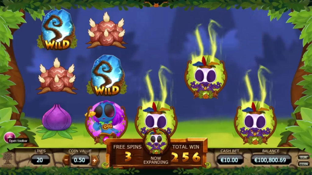 222 free casino spins at Magic Red Casino