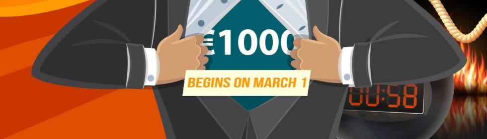 420% Deposit match bonus at bWin Casino