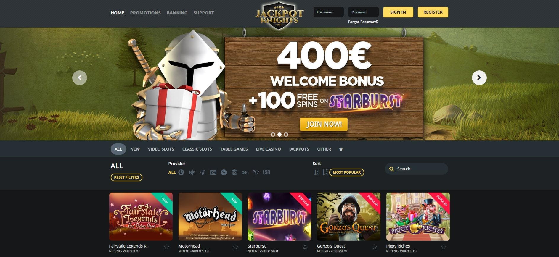 265 FREE SPINS at Platin Casino