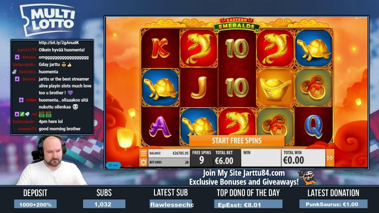 175 free spins at Magic Red Casino