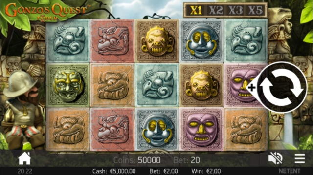 EURO 222 No deposit bonus at Platin Casino