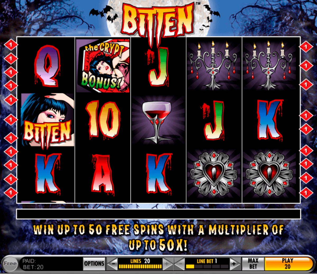 EUR 170 Free chip at Wunderino Casino