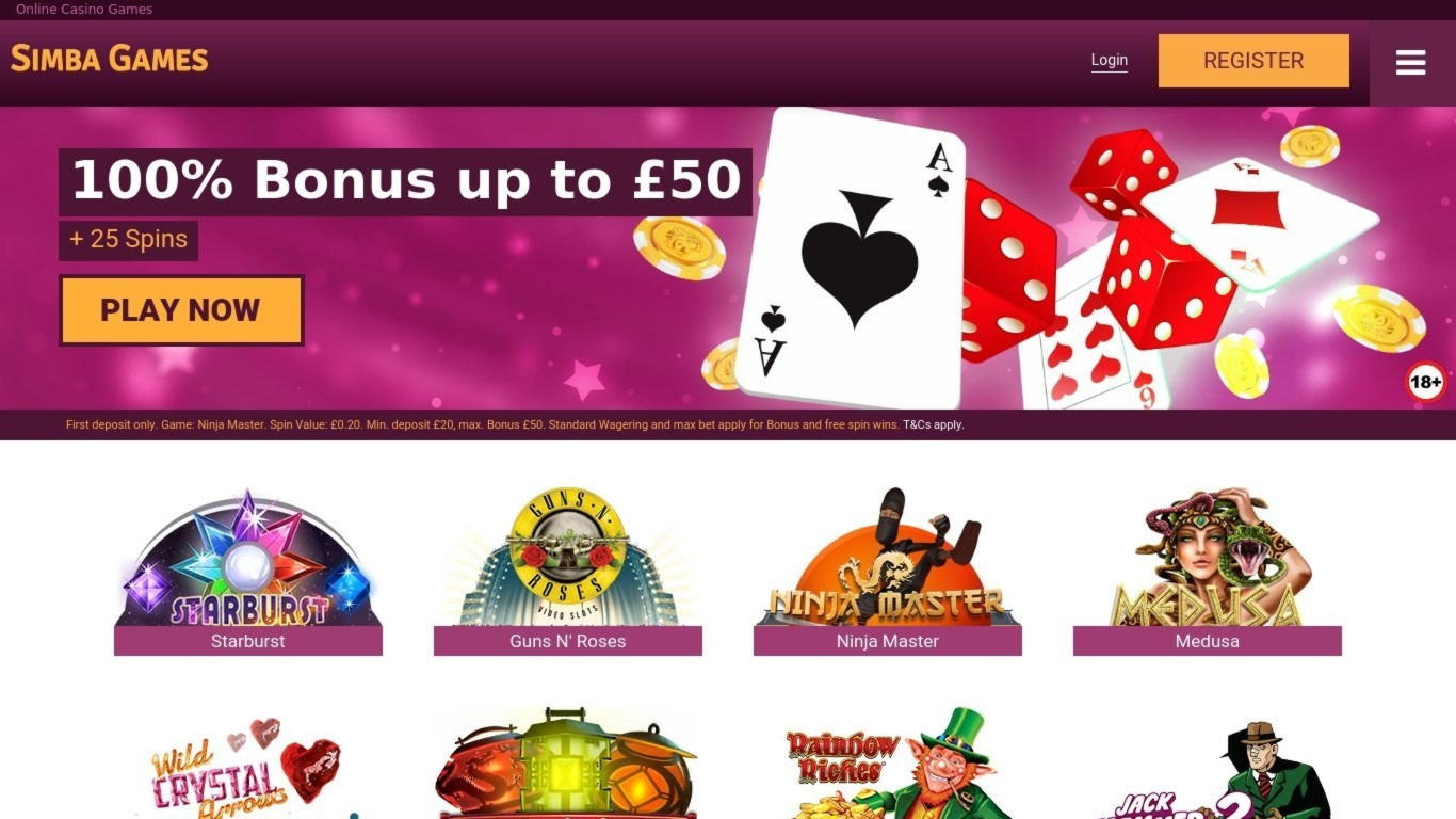 95 Free spins casino at Party Casino