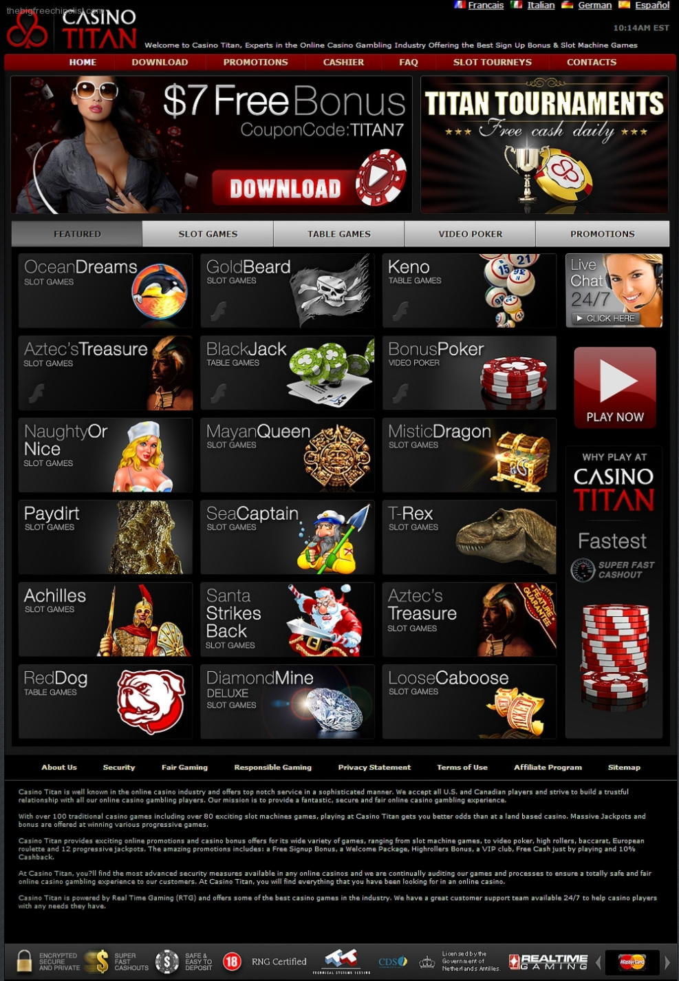 EURO 105 free chip casino at Yako Casino