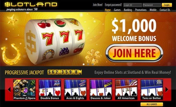 445% First Deposit Bonus at 777 Casino