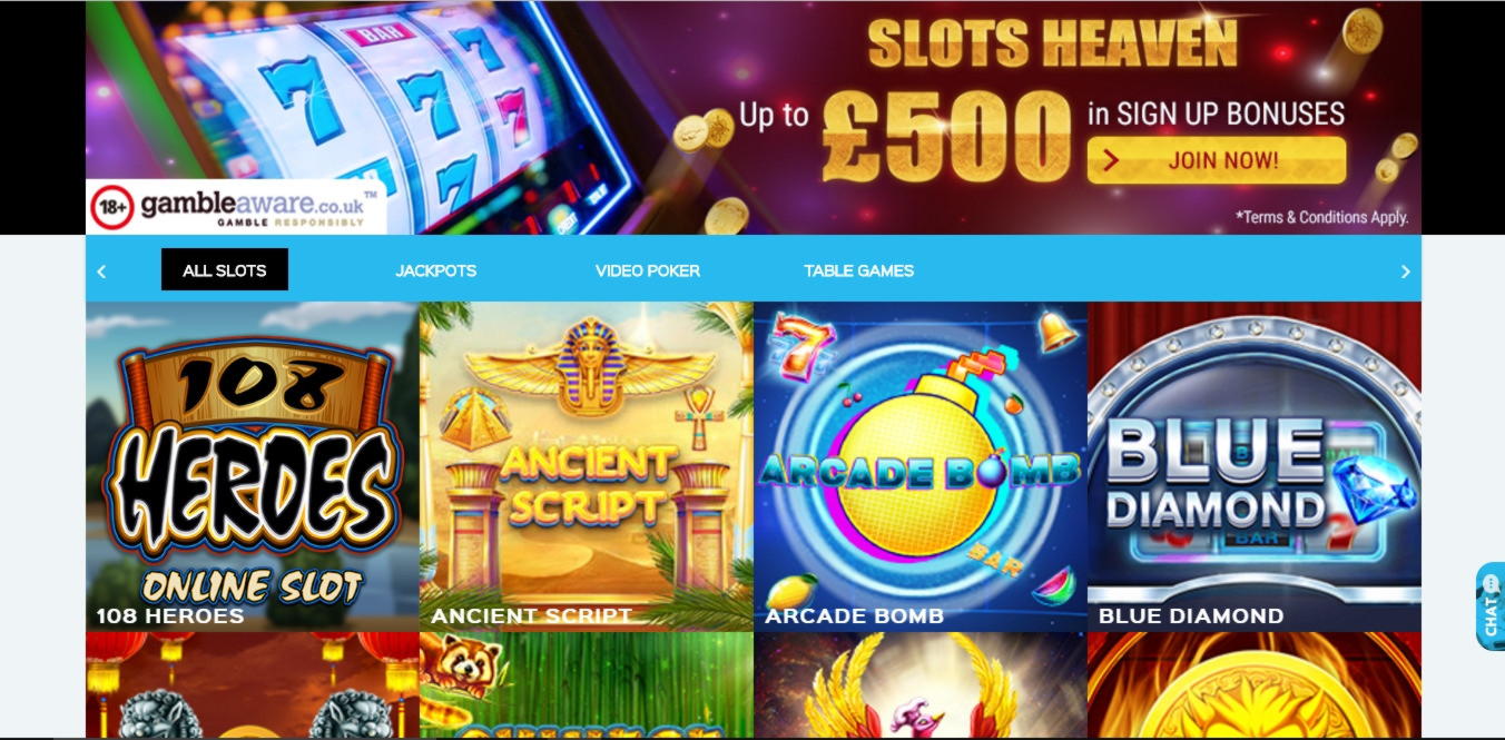 850% First deposit bonus at Spin Palace Casino